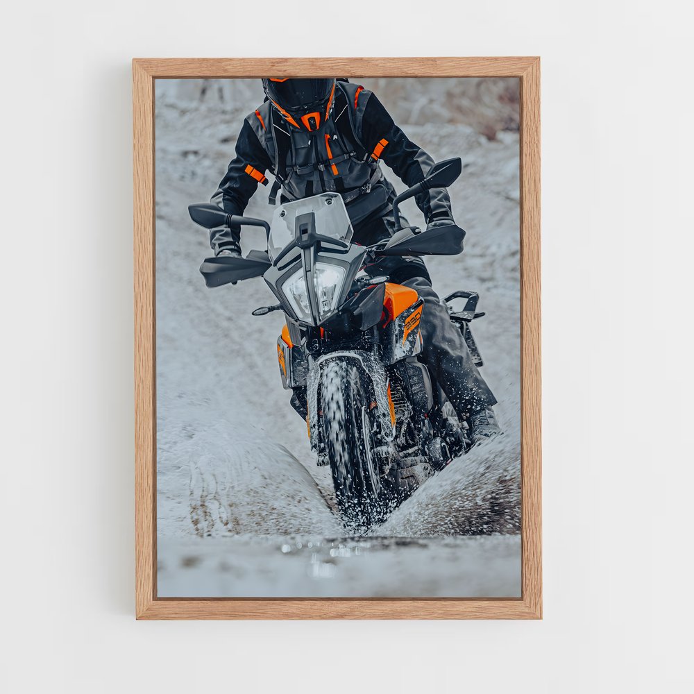 Poster MotoSplash – affiche KTM Moto (vue 4)